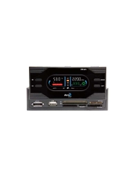 Panel kontrolny Aerocool FP-01 - 5,25" - LCD - CZARNY