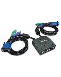  (EK-PA2C) PRZE��CZNIK KVM PS2 2 PORTY + AUDIO
